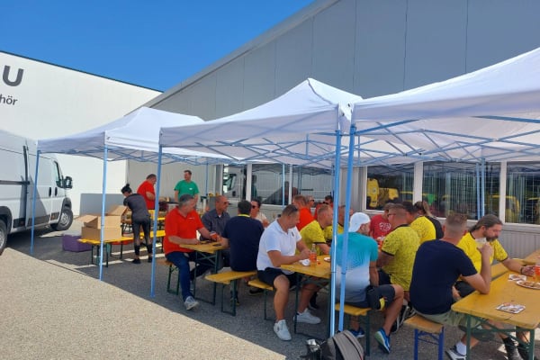 FSG-Fest in der Zustellbasis 7111 Parndorf