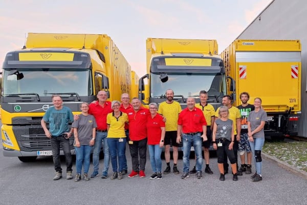 Das FSG-Team im Logistikzentrum 9500 Villach