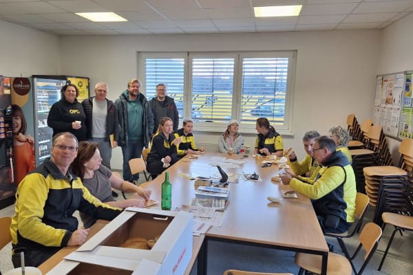 Dienststellenbesuch in der Zustellbasis 8430 Leibnitz