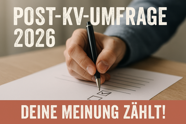 Post‑KV‑Umfrage 2026 Deine Meinung zählt!