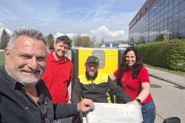 Das FSG-Team bei den Kolleg*innen in Kärnten