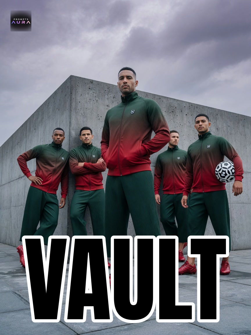 Portugal Fashion Football Squad Editorial