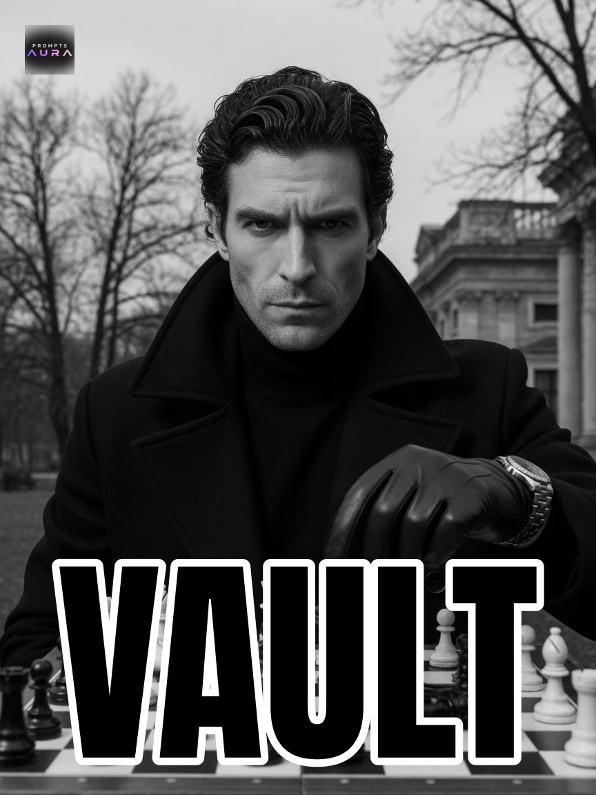 Chessboard Overcoat Strategy Portrait