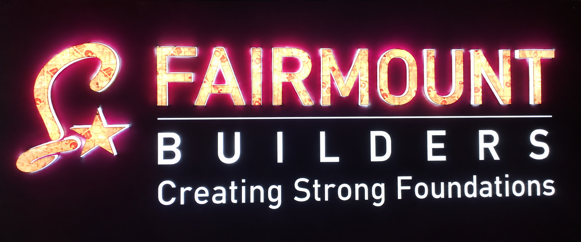 Custom corporate branding signage installation Hyderabad