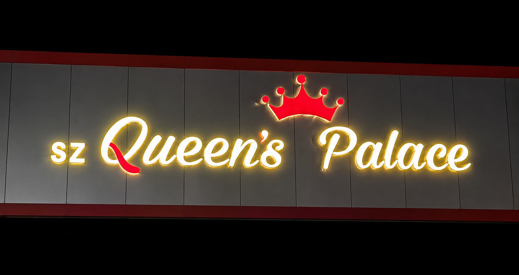 Illuminated LED signboard installation in Kukatpally, Hyderabad