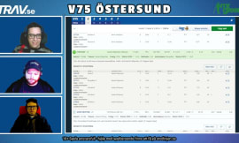 Video: V75 Lördag 21/1 från Östersund