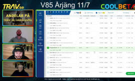 Video: V85 Årjäng lördag 11/7 - Vi går igenom omgången.