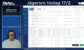 Video: Dagens Dubbel tips till Jägersro tisdag 17/2