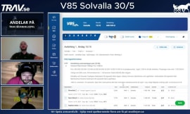 Video: V85 Solvalla 30/5 med STL-Finaler och tankar kring söndagens Elitlopp.
