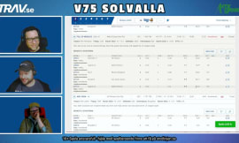 Video: V75 Lördag 25/3 från Solvalla med STL-Finaler | Per träffar M.T. Reed!