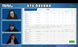 Video: V75 Lördag 4/3 från Örebro | Med Jens, Manfred och Per