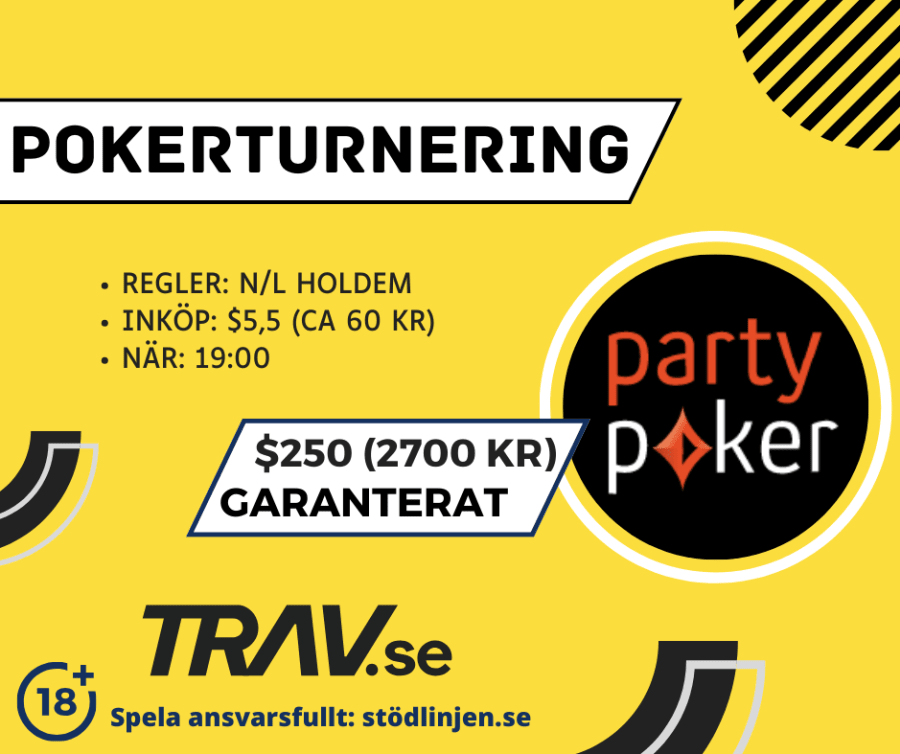 Pokerturnering (partypoker 19_00)