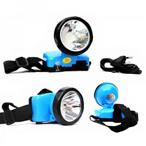 DP 744C RECHARGEABLE HELMET LED TORCH HANDS FREE WORK AND SAFETY LIGHT