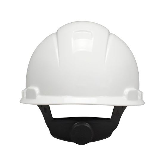 3M H-701P WHITE HARD HAT HELMET WITH 4-POINT PIN LOCK