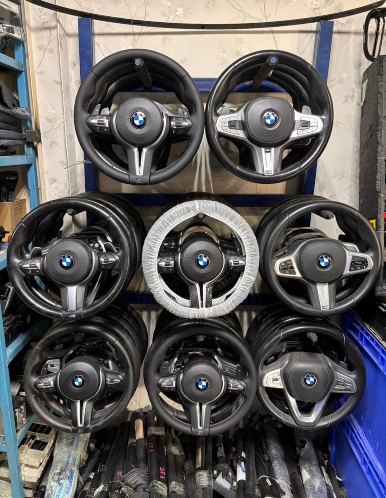 BMW M Sport and M Performance leather steering wheels