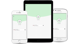 Mobile phones and a tablet connected to VPN concurrently.