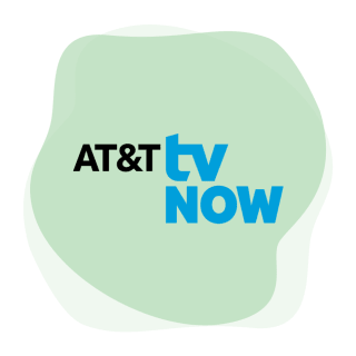 AT&T TV Now logos.