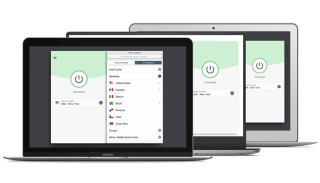Three laptops connected to VPN at the same time.