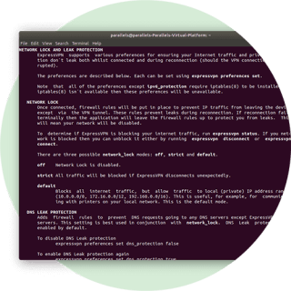 Network Lock for Linux