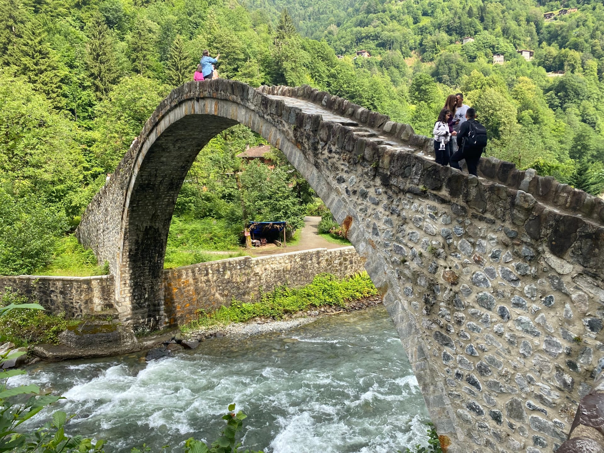 Şenyuva Köprüsü — Rize tarihi yerler