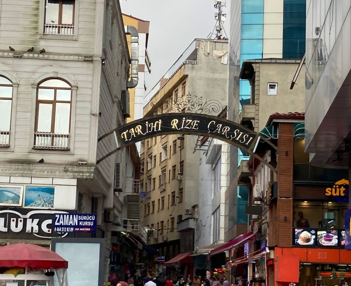 Tarihi Rize Çarşısı (Kuyumcular Çarşısı) — Rize alışveriş ve çarşılar