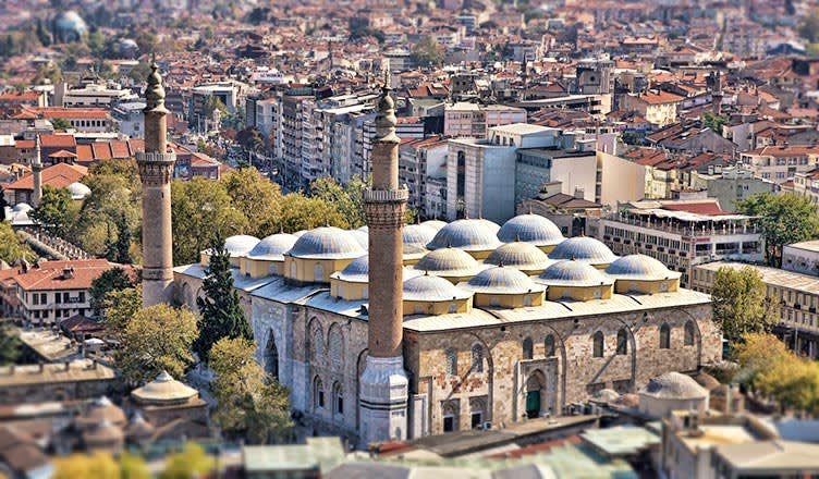 Bursa Ulu Cami — Bursa gezilecek yerler