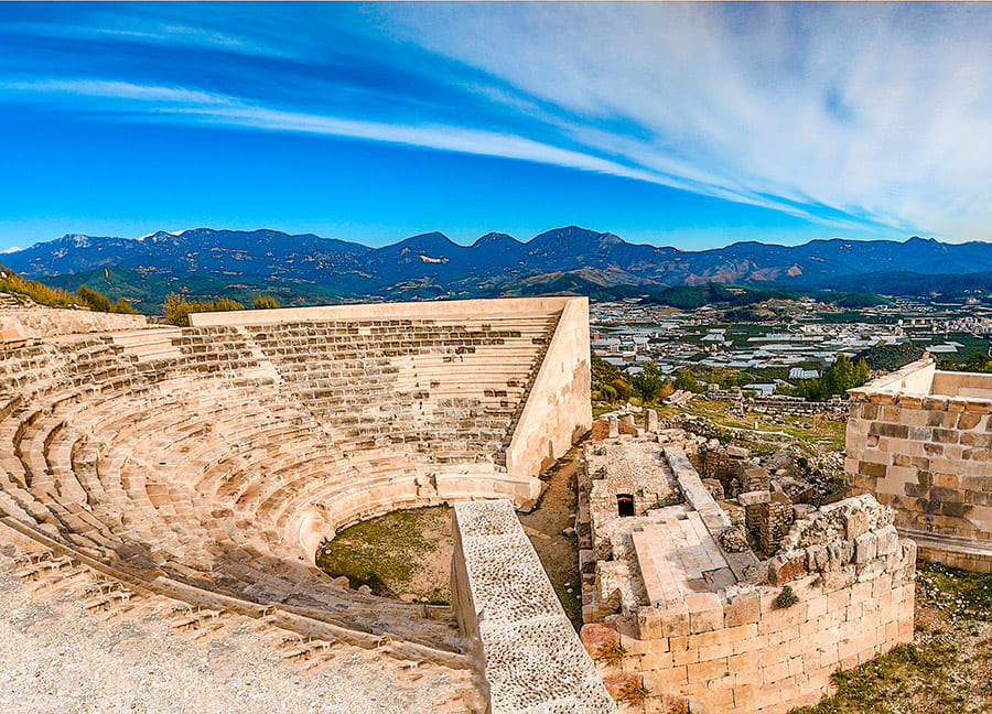 Rhodiapolis Antik Kenti — Antalya tarihi yerler