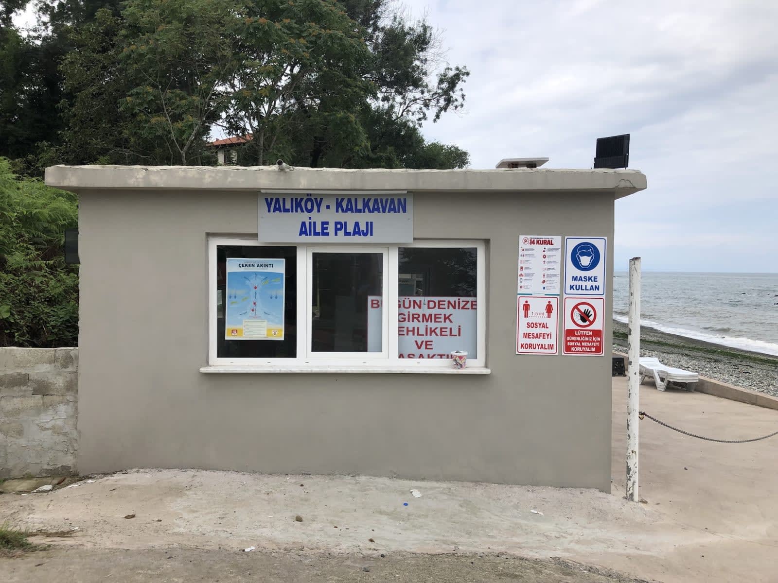 Yalıköy Kalkavan Aile Plajı — Rize plajlar