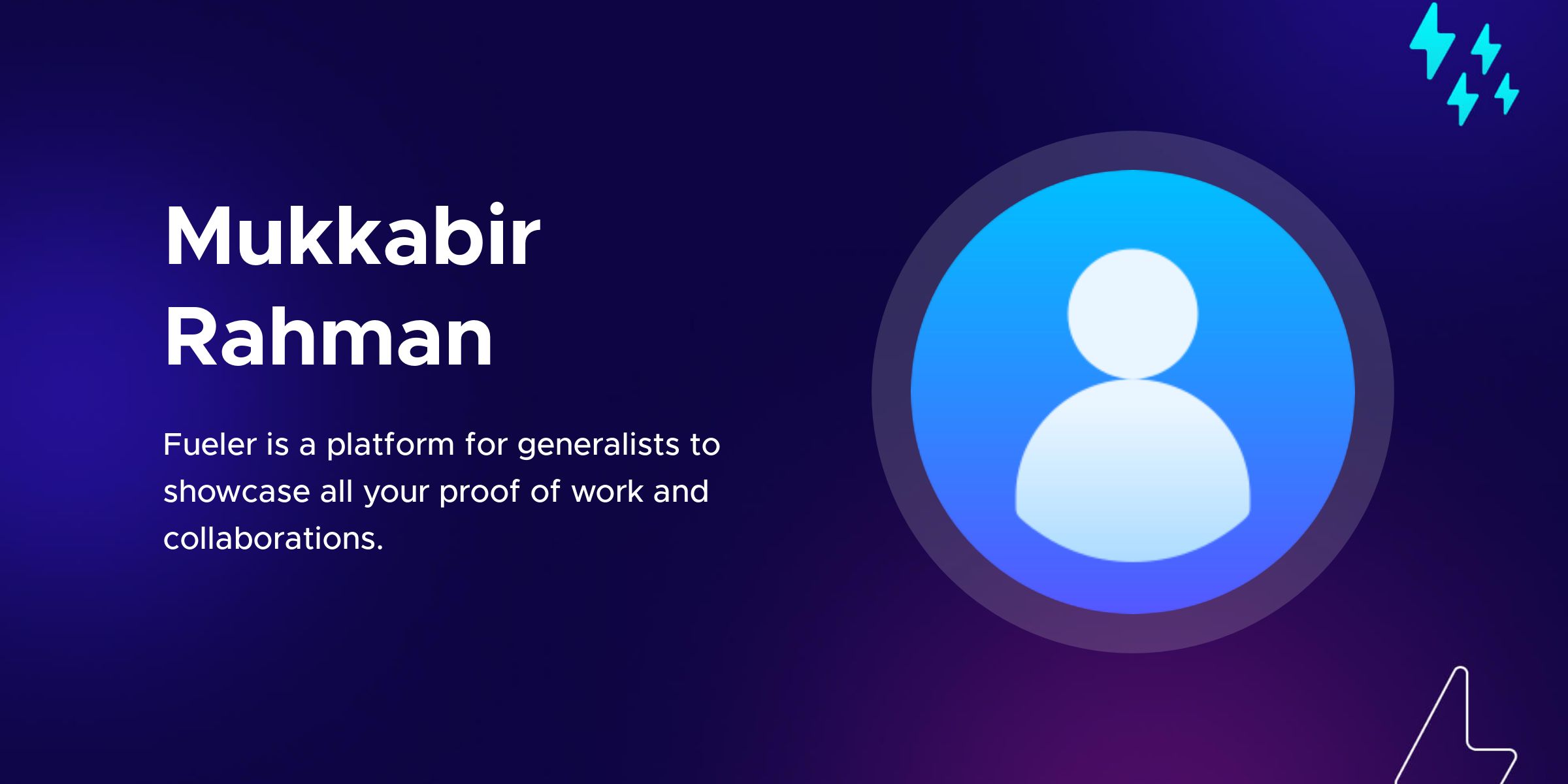 Collaborations | Mukkabir Rahman on Fueler.io