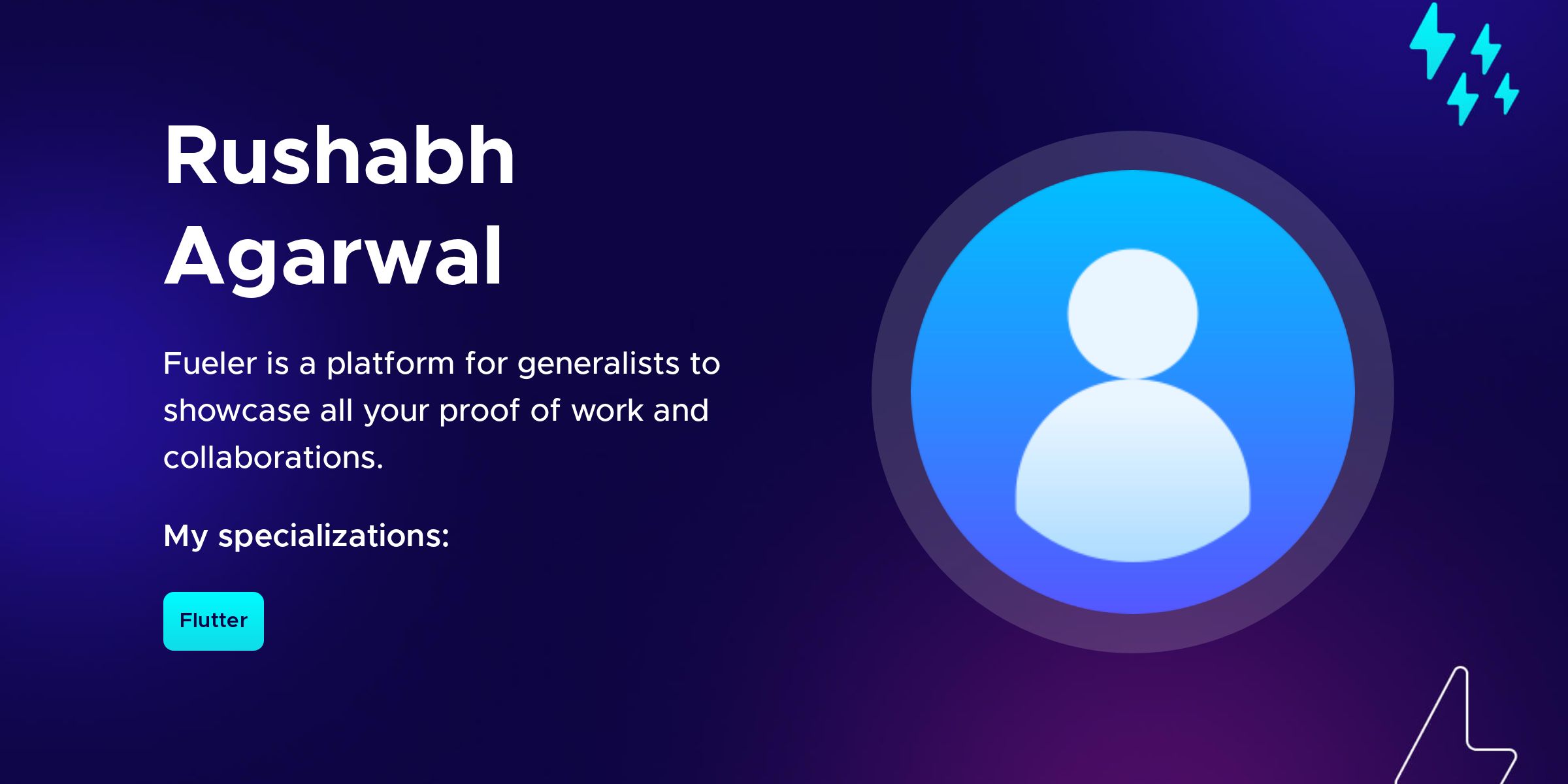 Rushabh Agarwal on Fueler.io