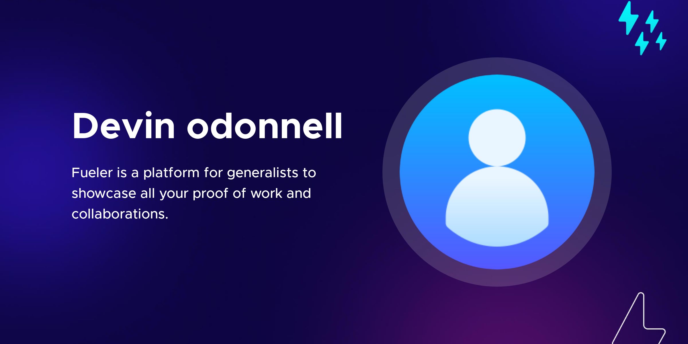 Devin odonnell on Fueler.io