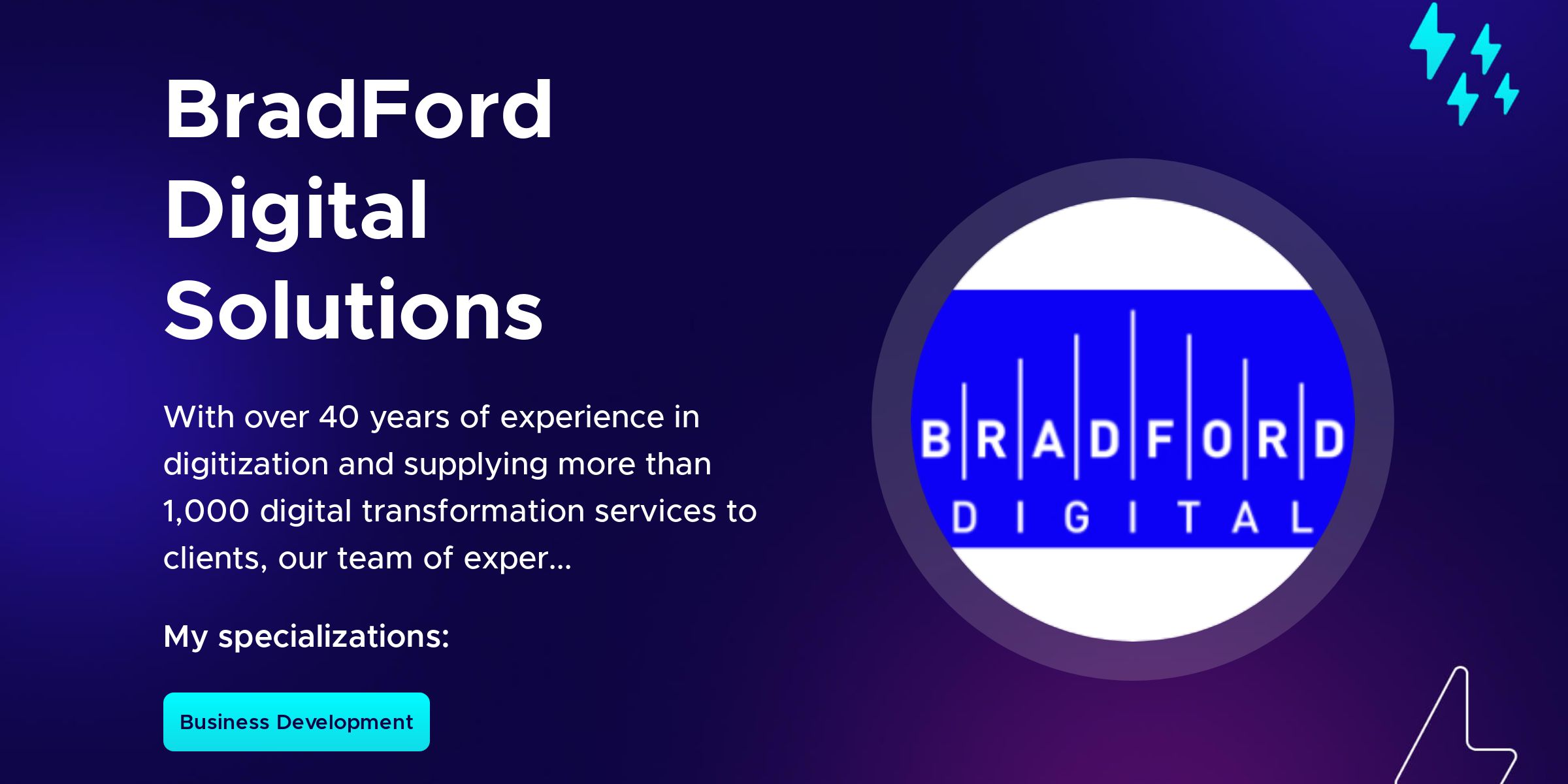 BradFord Digital Solutions on Fueler.io