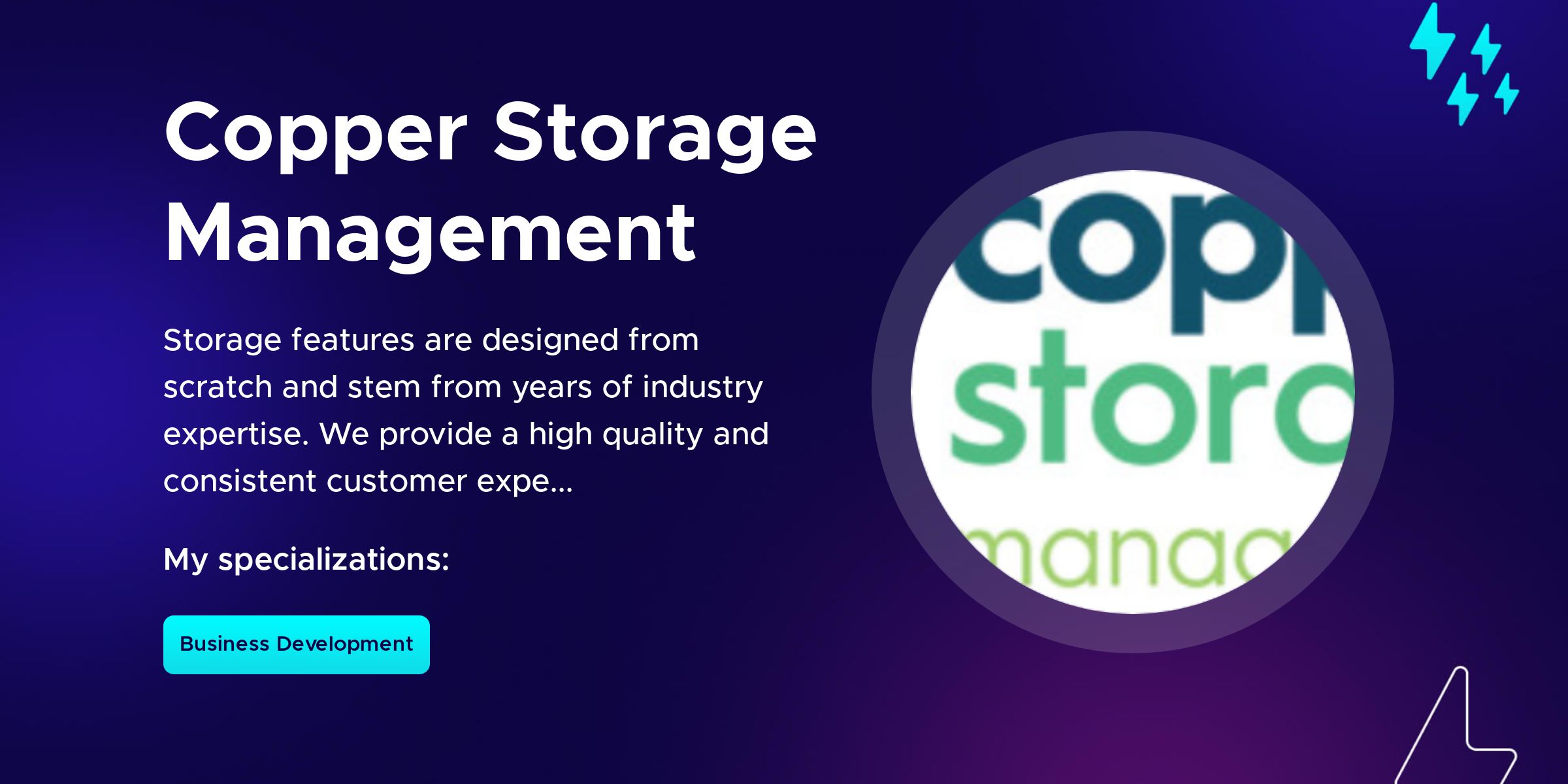 Collaborations Copper Storage Management on Fueler.io