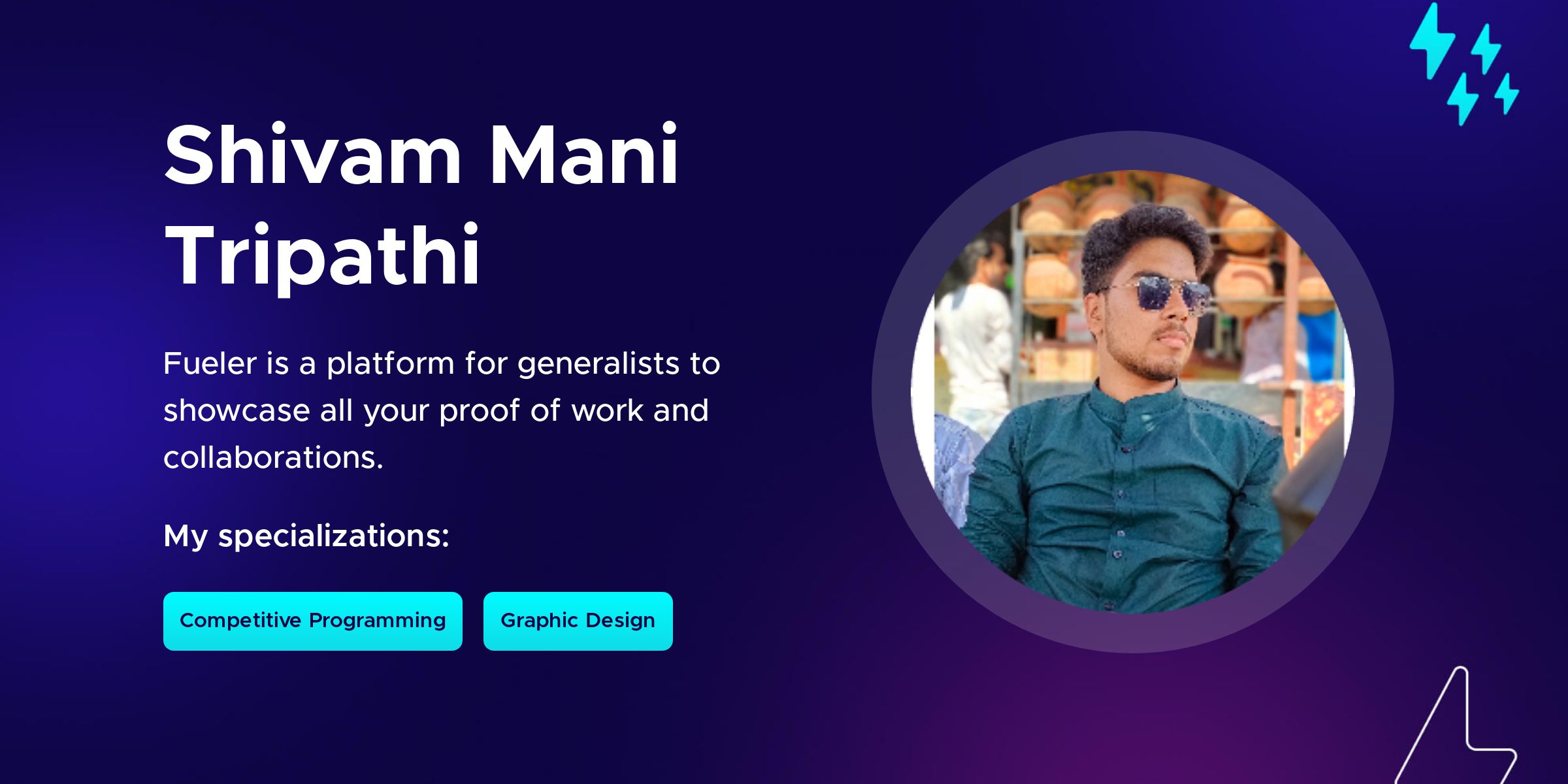 Shivam Mani Tripathi on Fueler.io