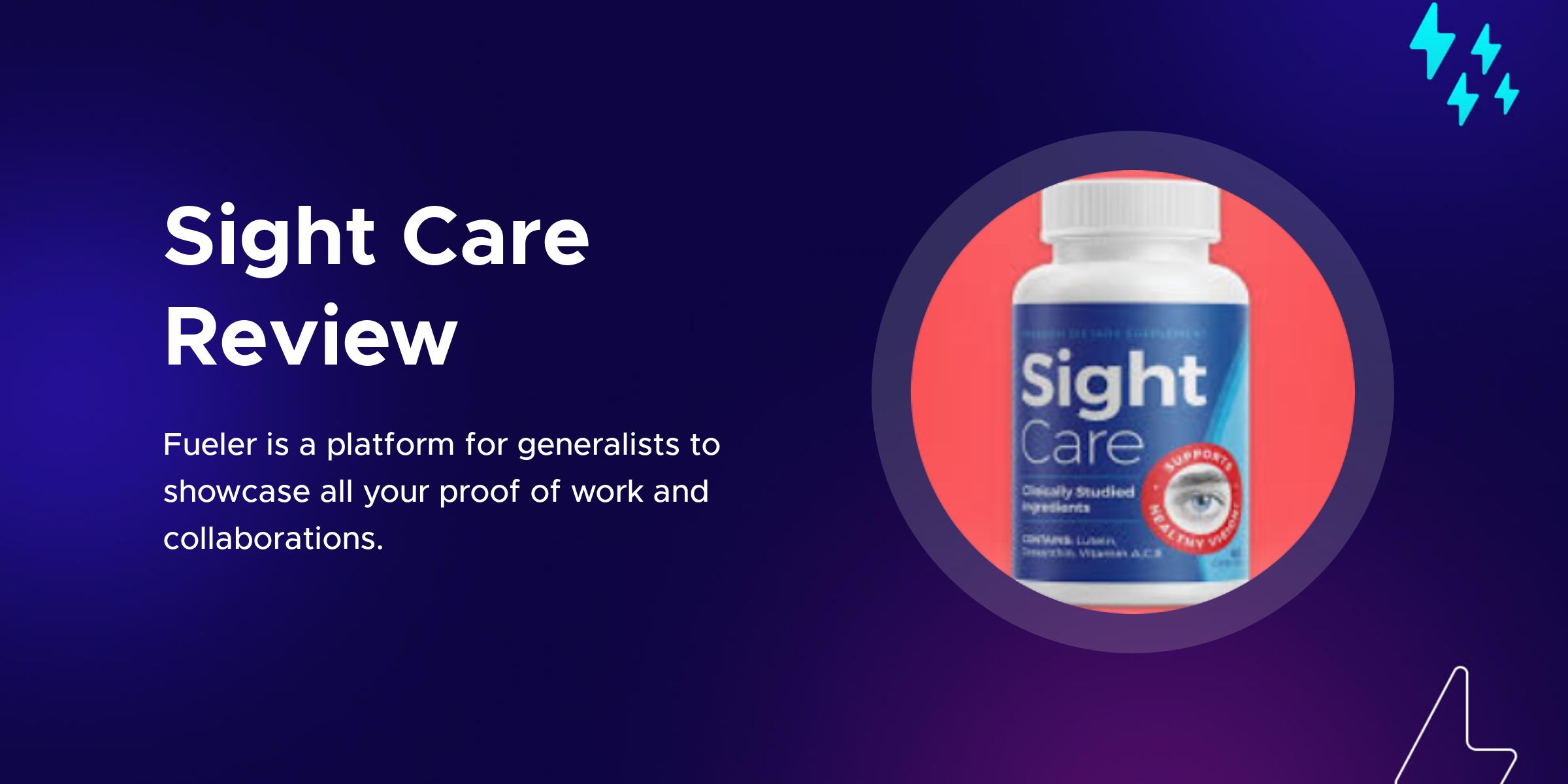 Sight Care Review on Fueler.io