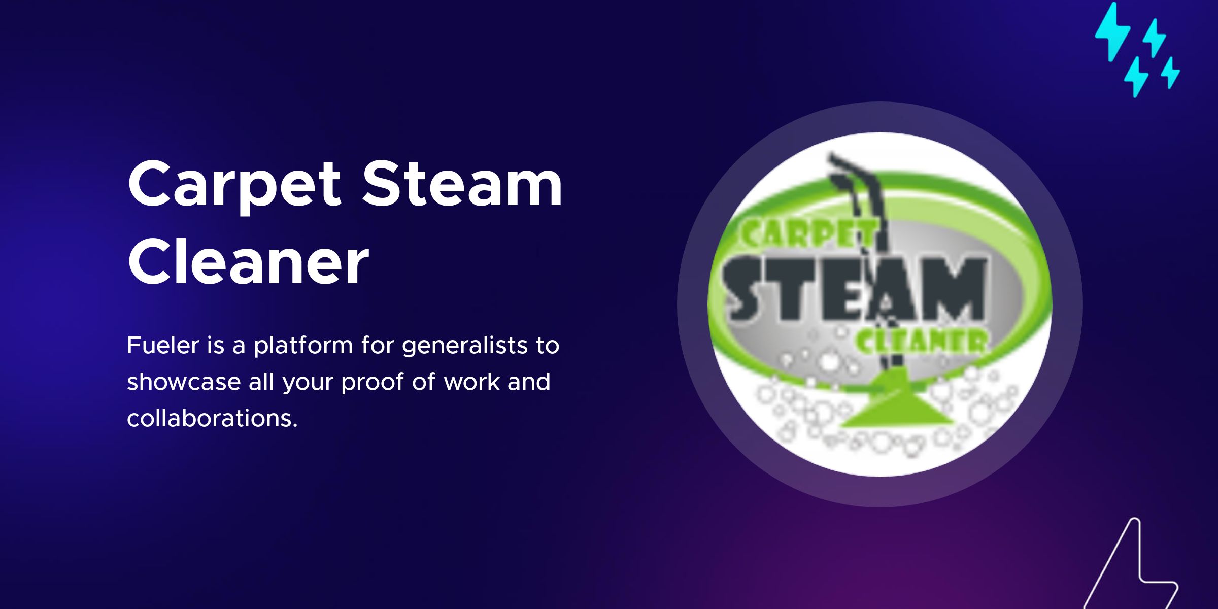 Carpet Steam Cleaner on Fueler.io