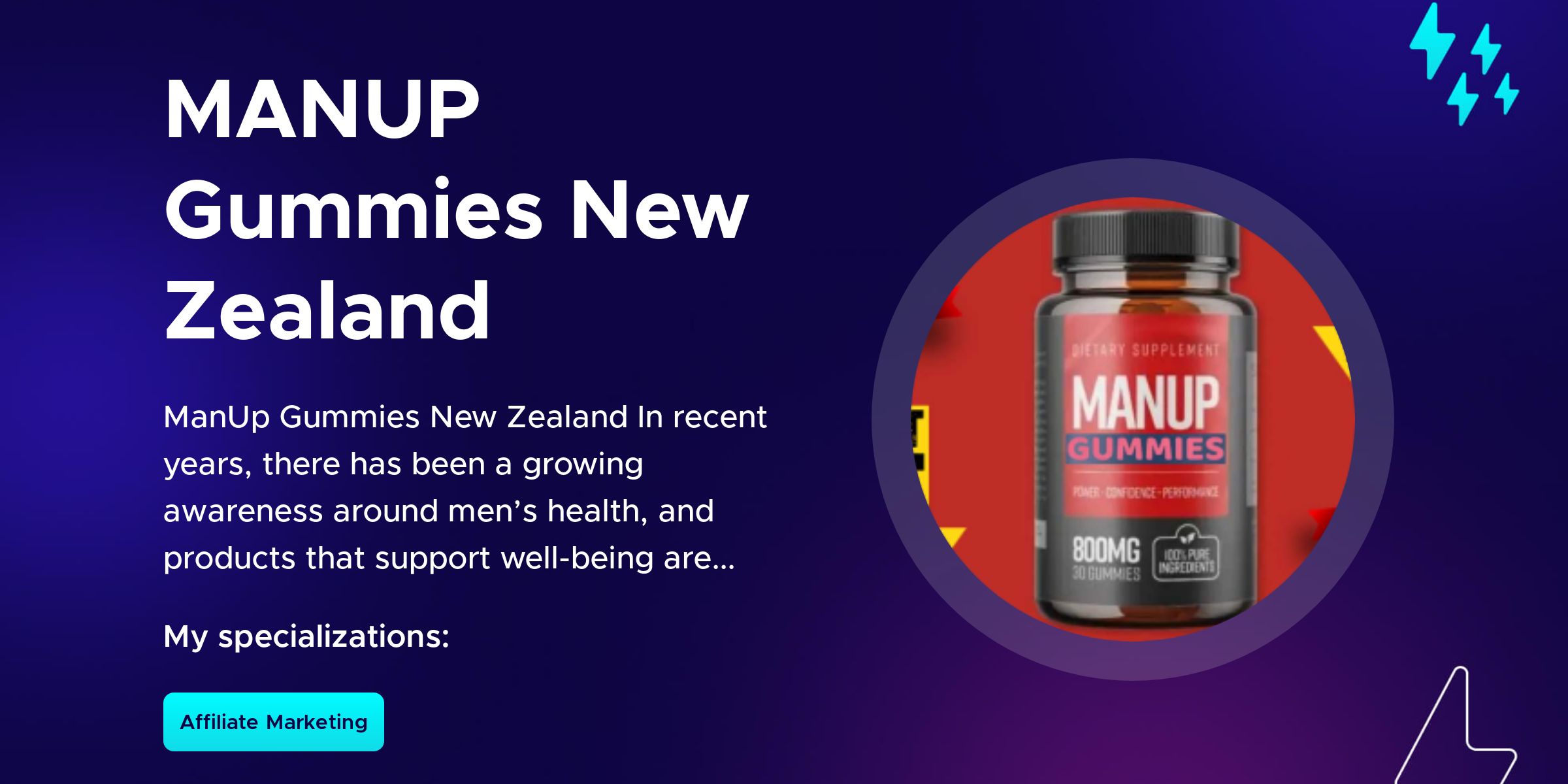 MANUP Gummies New Zealand on Fueler.io