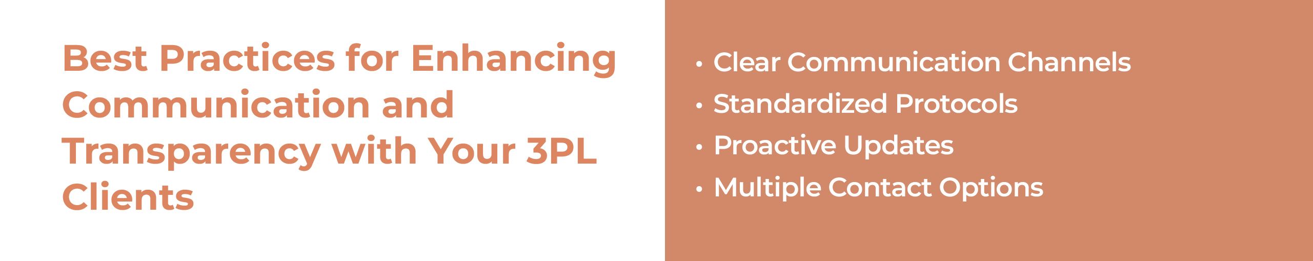 3PL client communication best practices