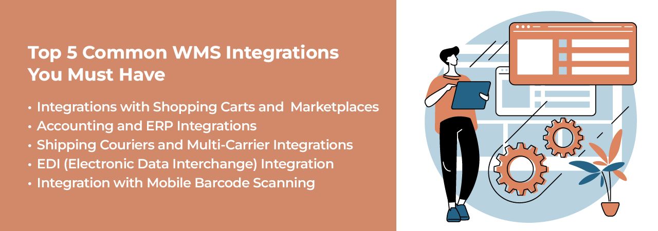 Common WMS integration types for 3PL warehouses
