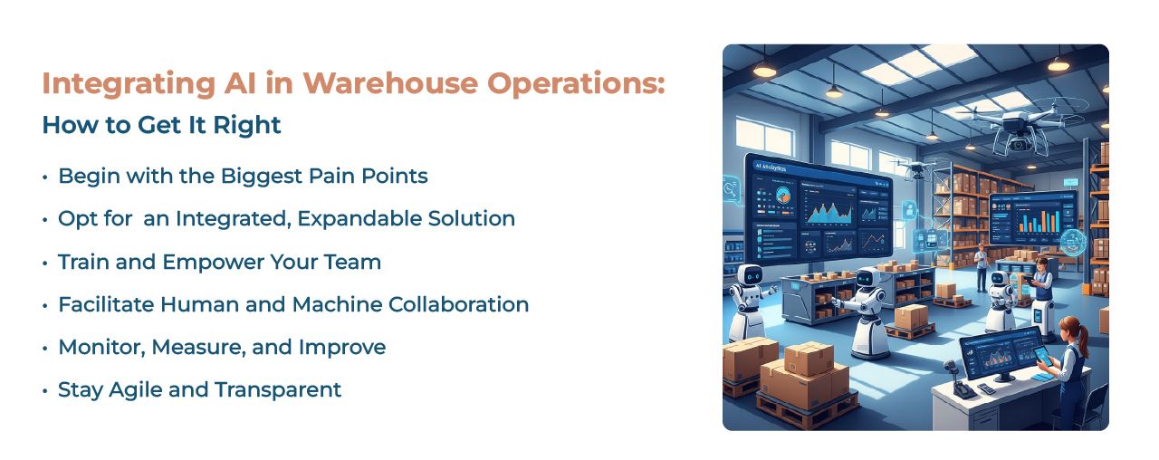 Factors to consider before adopting AI in a 3PL warehouse