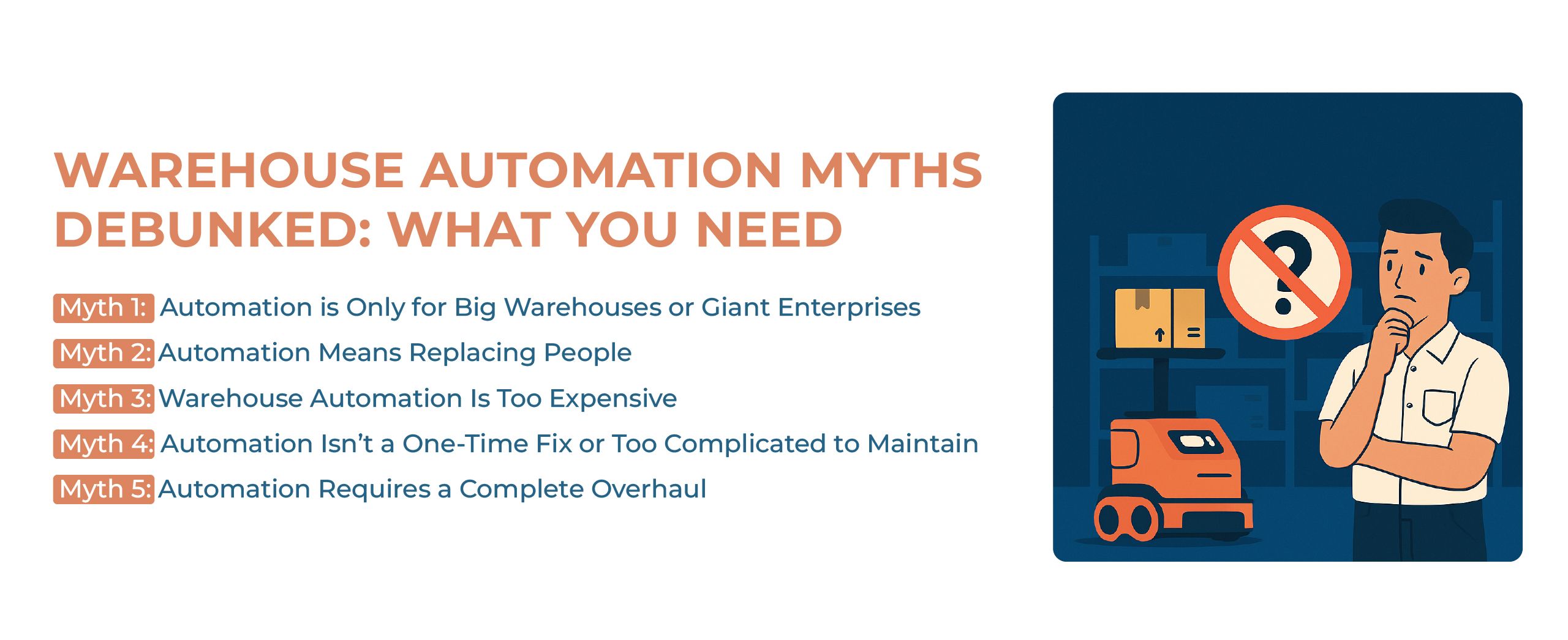 Warehouse Automation Myths