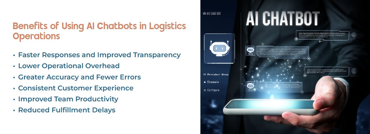 Benefits of AI chatbots for warehouse and 3PL operations