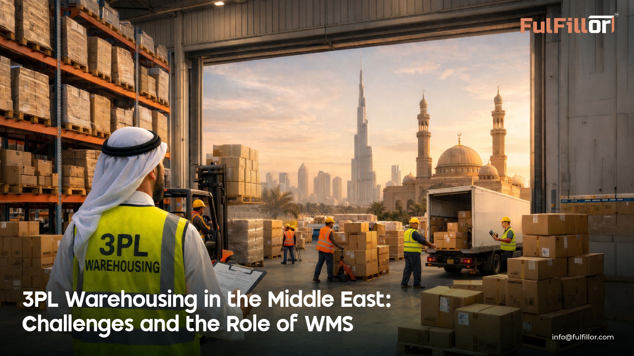 3PL WMs solutions for Middle East Countries 