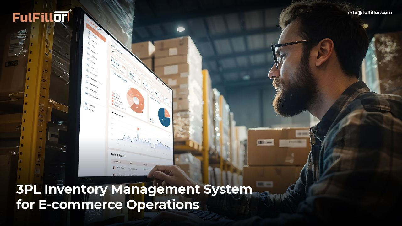 Fulfillor 3PL inventory management system for e-commerce warehouse operations