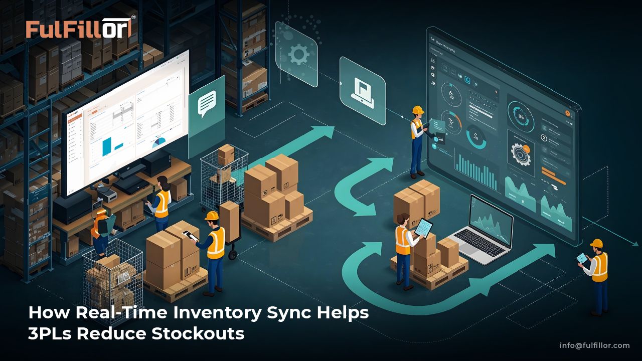 Real-time inventory sync helping 3PLs reduce stockouts across warehouse operations