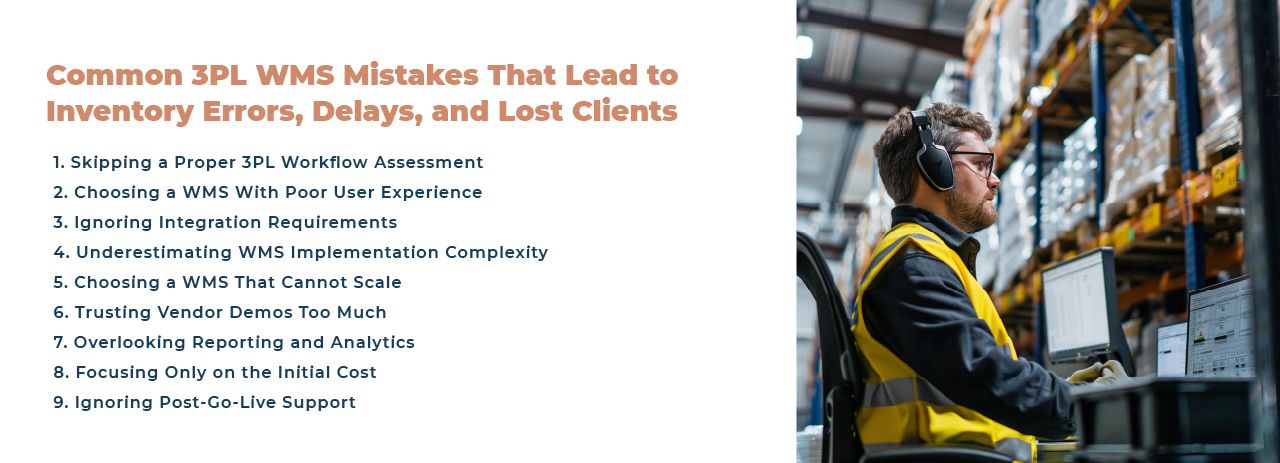 Common 3PL WMS mistakes and quick fixes for better fulfillment operations