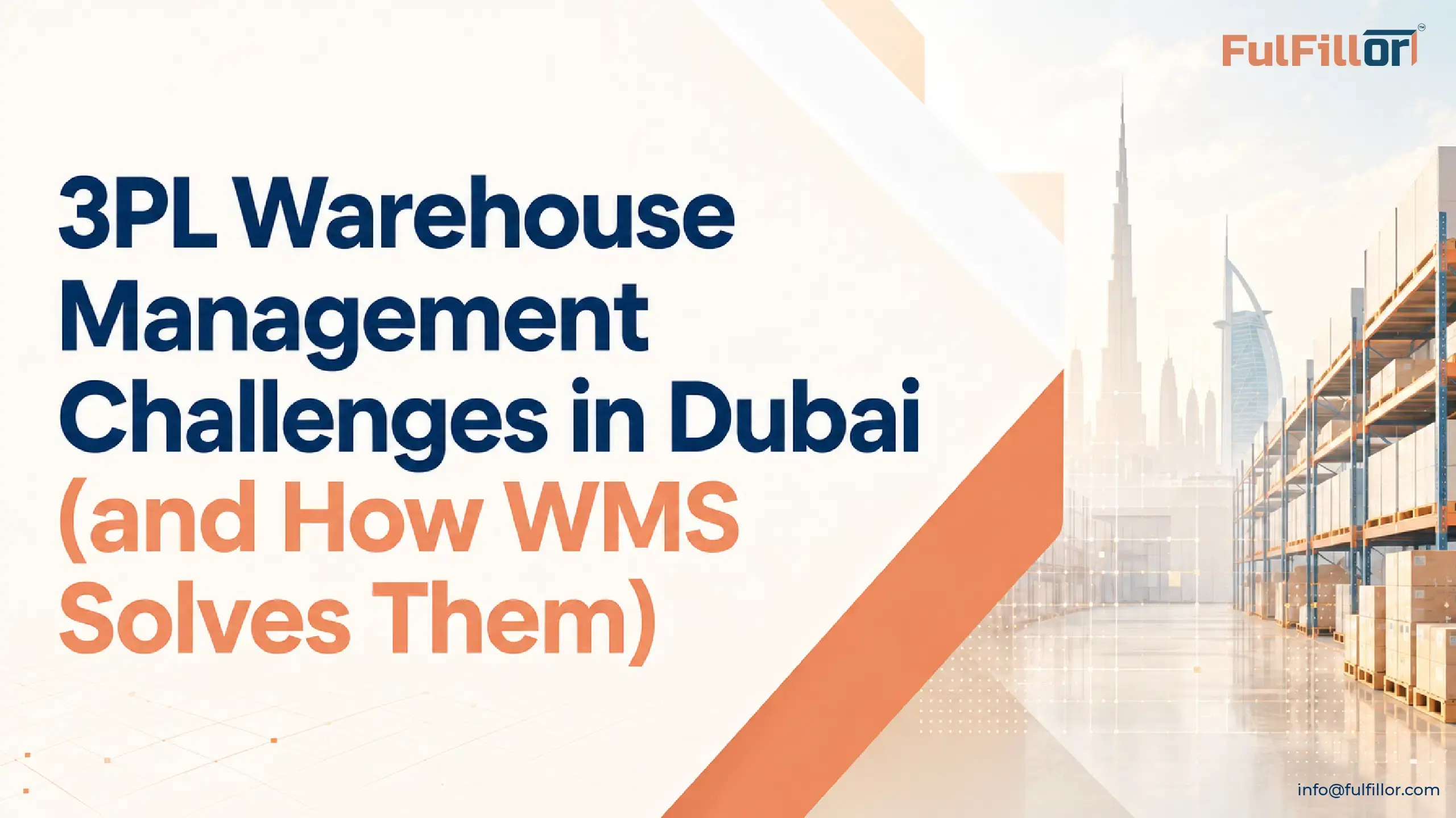 3PL warehouse management challenges in Dubai and how WMS helps solve them