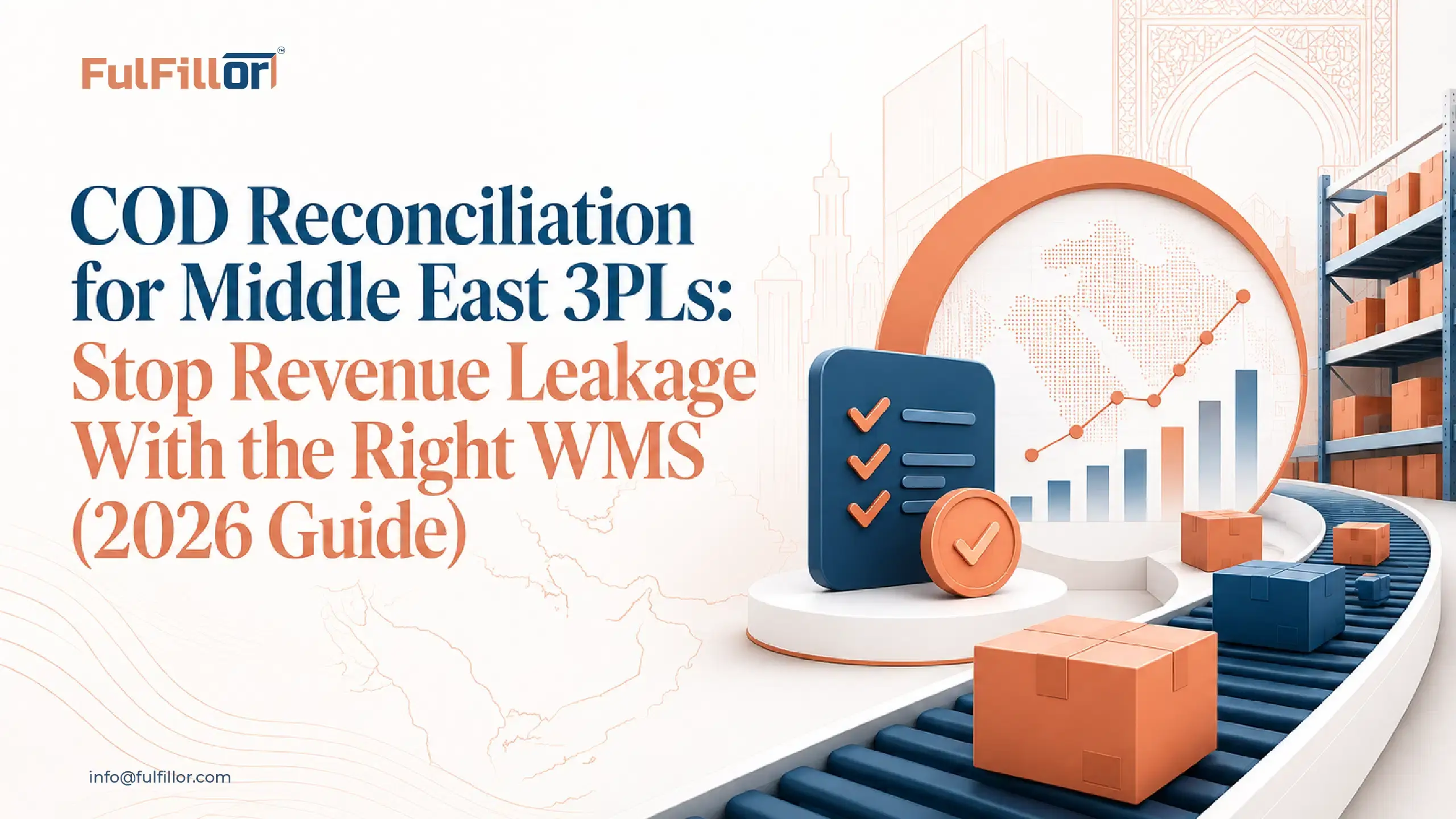 COD reconciliation for Middle East 3PLs using warehouse management software