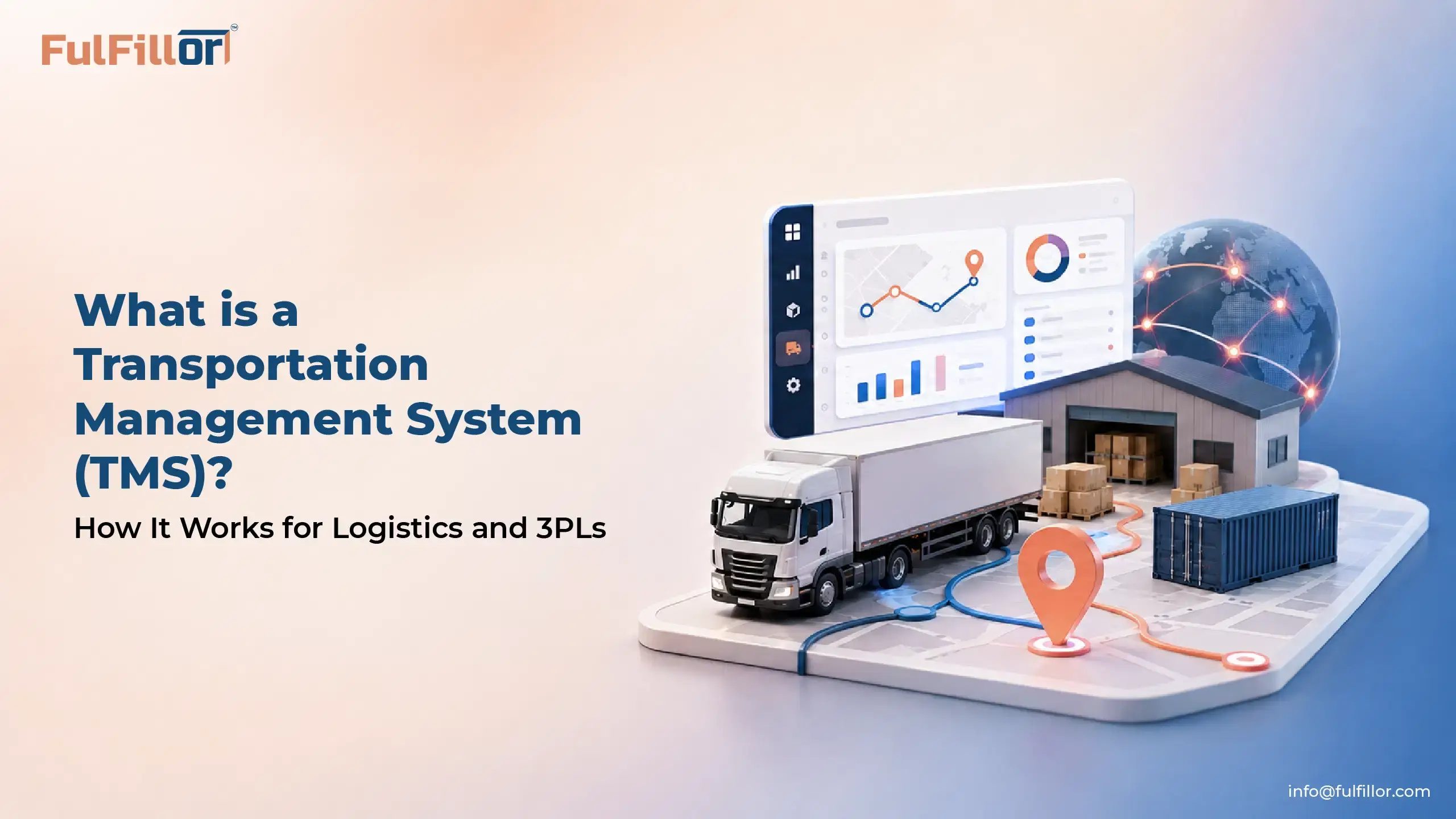 Transportation management system for logistics, shipping, and 3PL operations