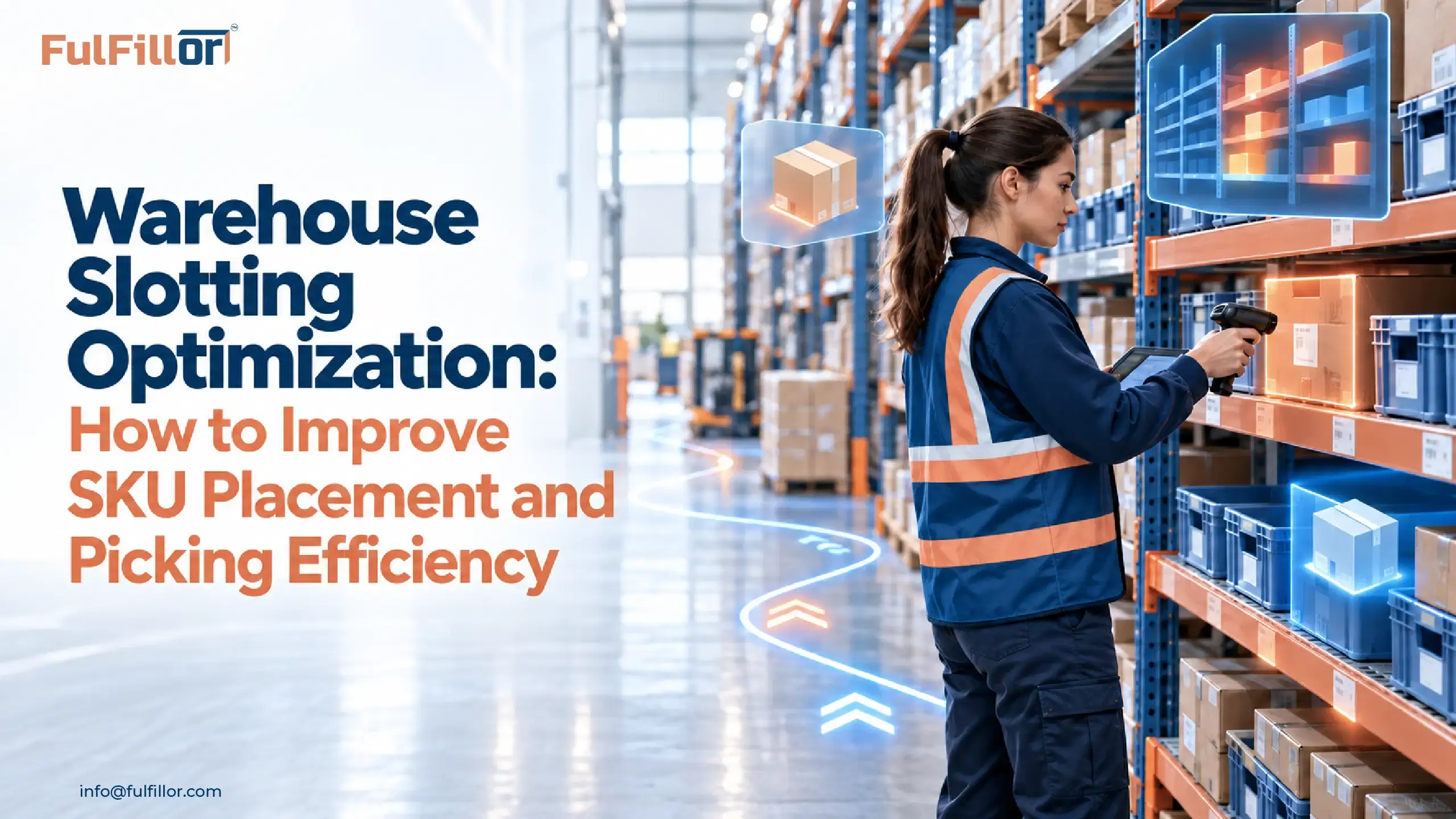 Warehouse slotting optimization for SKU placement and picking efficiency